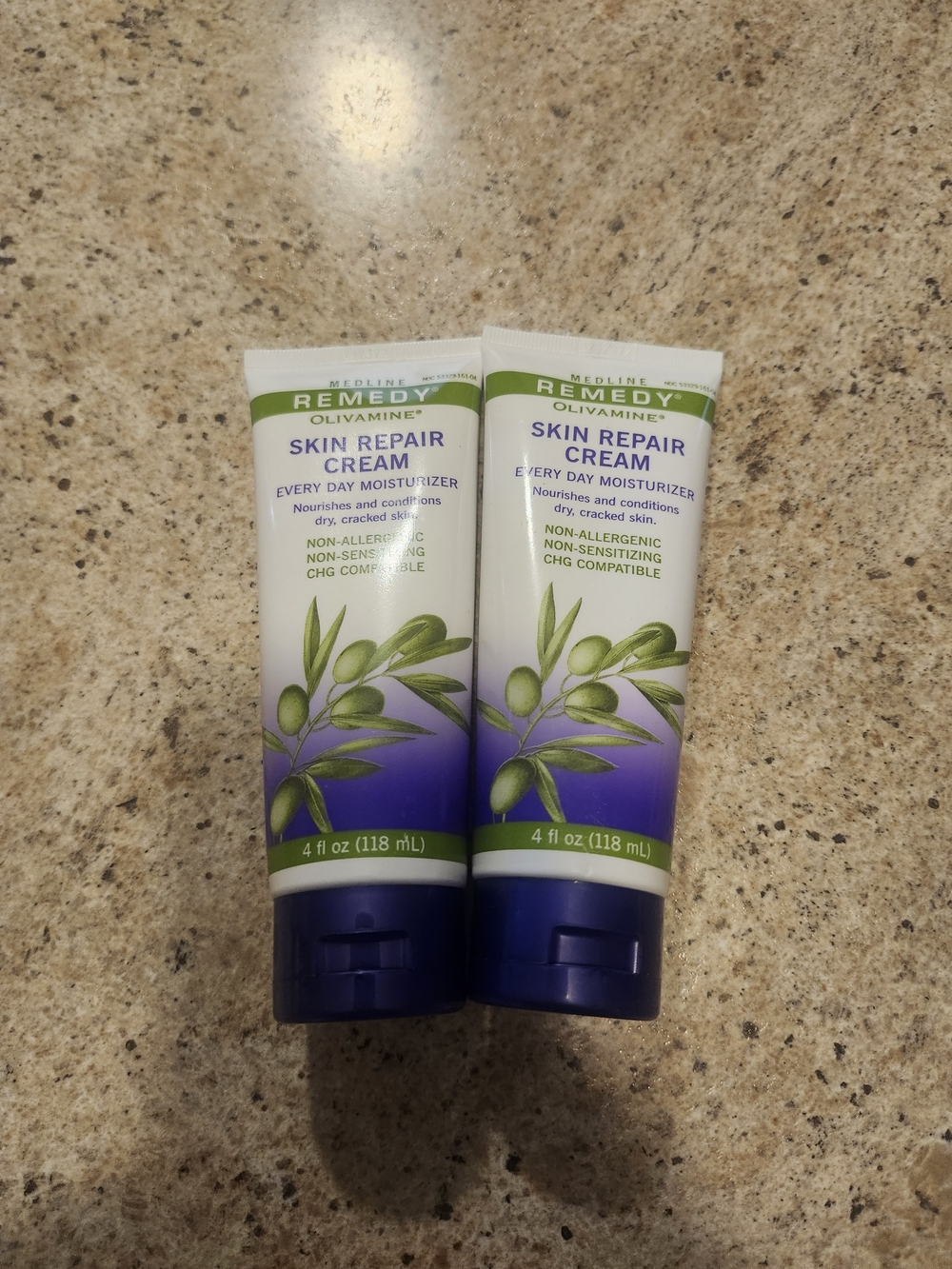 Remedy Skin Repair Cream Everyday Moisturizer – Purple & Green. Lot Of 2